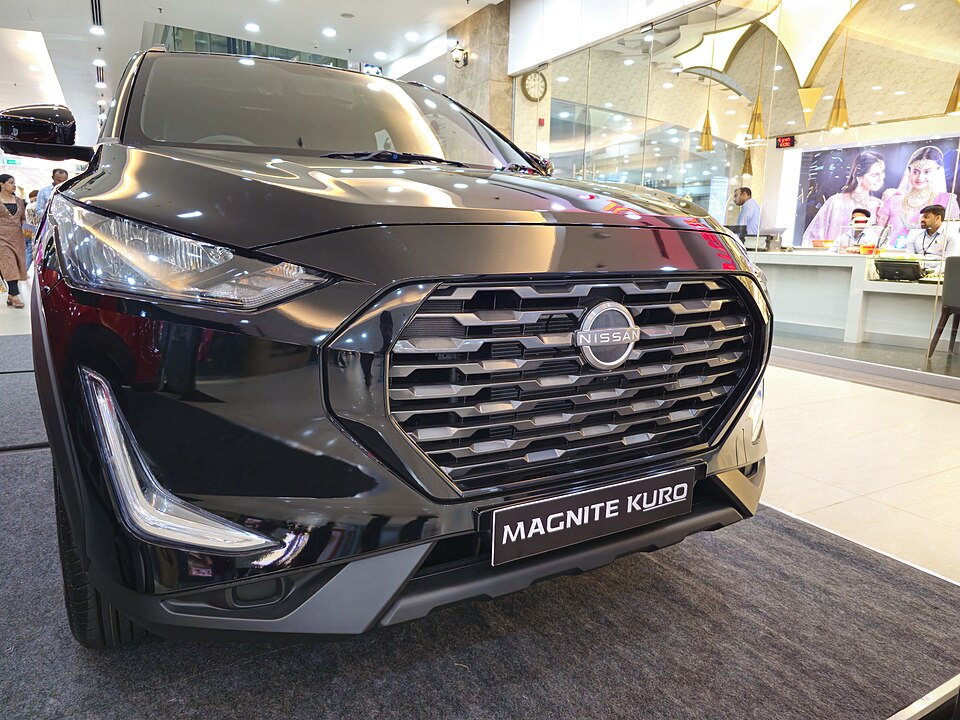 Black Nissan Magnite